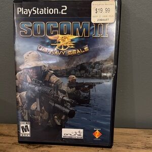 SOCOM II: U.S. Navy SEALs for PlayStation 2